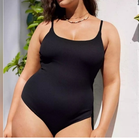 aerie Other - NWT aerie women’s black one piece swimsuit size XXL